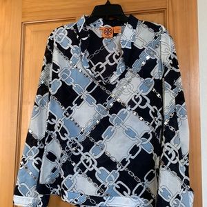 Tory Burch long sleeve blouse